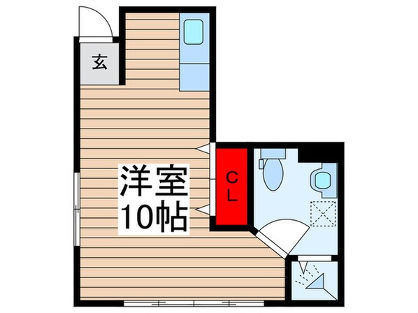 江守マンションの物件間取画像